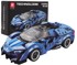 Set plavog sportskog automobila, 327 kom