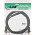 INLINE F-tip koaksijalni kabel 69403P, 3 m, crni