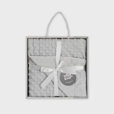 INTERBABY Dekica s mjehurićima, 80 x 110 cm, siva