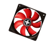 XILENCE Hladnjak za kućište 92×92×25mm, crno/crveni