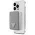 GUESS Powerbank Brushed Triangle, 5000 mAh, 15 W, MagSafe, USB-C, bež