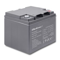 QOLTEC Baterija AGM, 12V, 45Ah, max 540A