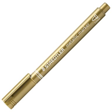 STAEDTLER Marker nepermanentni 1-2mm Metallic pen 8323-11 zlatni