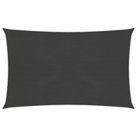 Jedro za zaštitu od sunca 160 g/m² antracit 2,5 x 4 m HDPE