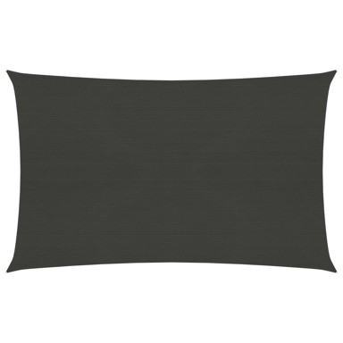 Jedro za zaštitu od sunca 160 g/m² antracit 2,5 x 4 m HDPE