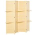 HOMESTAR Pregrada za sobu, 2 police, 180x19x180 cm, prirodna