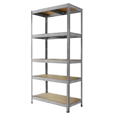 Regal za teški teret Galva, 180 × 90 × 45 cm, 5 polica, nosivost 1000 kg