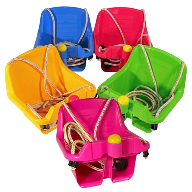 Plastična ljuljačka za djecu, do 19 kg, s trubicom