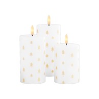SIRIUS LED svijeće u setu 3 kom (visina 15 cm) Sille 