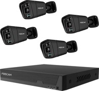 FOSCAM Sigurnosne kamere sa snimačem FN9108E-B4-2T, crne