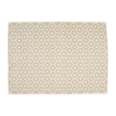 PAPPELINA Krem deka od mješavine vune, 140x180 cm, Honey Sand