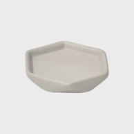 TENDANCE Držač sapuna Diamond, keramika - sivo-smeđa