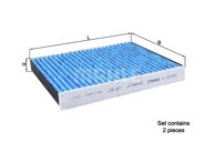 MAHLE Filter kabine BMW LAO 467/S, 5 Touring 520 D XDrive 13-14, antialergijski