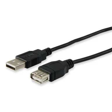 EQUIP USB 2.0 A–A produžni kabel 128850, 1,8 m, crni