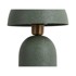 LEITMOTIV Zelena stolna lampa s metalnim sjenilom (visina 30 cm) Boaz 