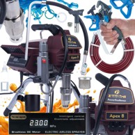 ROSFIX Airless uređaj za prskanje boje PowerXcellence Apex B, 2500 W, 20 MPa, 3,2 l/min