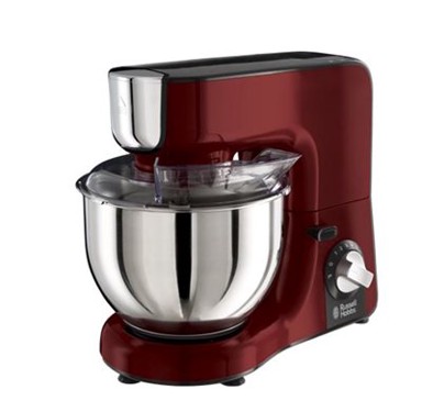 RUSSELL HOBBS Kuhinjski robot, 1000 W, 5 l, stakleni vrč 1,5 l, crveni 23480-56