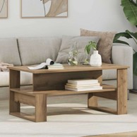 Stolić za kavu od konstruiranog drva 90 x 50 x 40 cm, umjetnički hrast