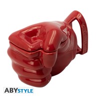 ABYSTYLE Šalica One Punch Man Saitama's Fist 3D, 350ml