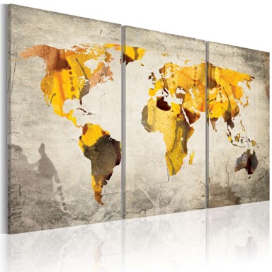 Slika Sunny continents triptych 120x80