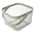 ORION Metalna košara od žice 24,5x24,5x30 cm Greenish 