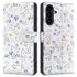 Tech-Protect Wallet maskica za Samsung Galaxy A26 5G, tratinčice s lišćem