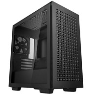DEEPCOOL Kućište CH360, micro tower, Micro-ATX, crno