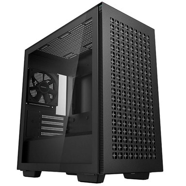 DEEPCOOL Kućište CH360, micro tower, Micro-ATX, crno