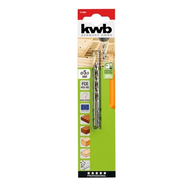 KWB Svrdlo za drvo, 5 mm, HSS
