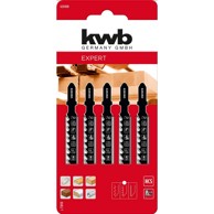 KWB List za ubodnu pilu, set za tvrdo drvo, 5/1