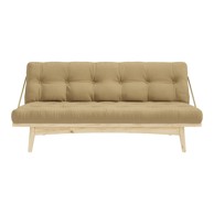 KARUP DESIGN Kauč na rasklapanje Folk Clear/Wheat Beige, 190x100x90 cm