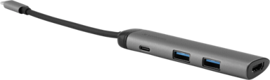 VERBATIM Switch USB-C Adapter USB 3.1 GEN 1 USB 3.0 + 2 HDMI