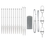Euro ograda s 13 šiljaka 0. 4x50 m, cinkovani čelik