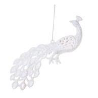 DAKLS Božićni ukrasi Paun, set 3 komada  