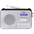 TREVI Prijenosni radio DAB 7F92 R, crno-bijeli