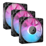 CORSAIR Ventilator iCUE LINK RX120 RGB, PWM, 120mm, 2100 okr/min, crni