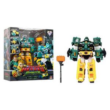 DINOSTER Transformable Robot Stego Tron