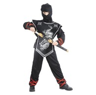 UNIKATOY Kostim ninja ratnik srebrni