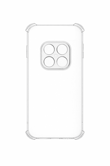 ONASI Silikonska maskica, Xiaomi Redmi Note 15 Pro Plus 5G, ANTISHOCK, prozirna