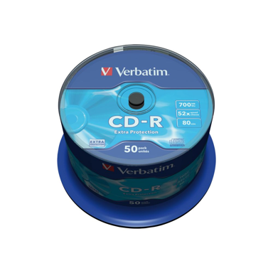 VERBATIM CD-R Extra Protection, 700 MB, 50 kom