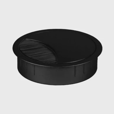 BACHMANN Poklopac za kabelski ulaz LOOP okrugli crni 930.302