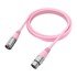 FIFINE XLR kabel L9C, 1,8 m, ružičasti