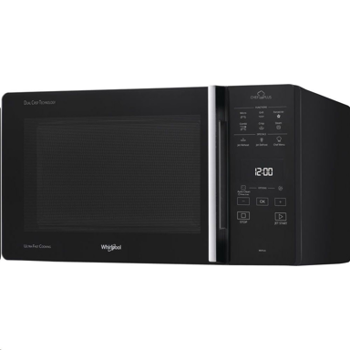 WHIRLPOOL Chef Plus samostojeća kombinirana mikrovalna pećnica MCP 349 BL, 25 l, 800 W, crna