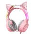 ONIKUMA Gaming slušalice X15Pro, roze sa mačjim ušima