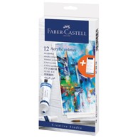 FABER-CASTELL Boja akrilna 20 ml, set 12 boja