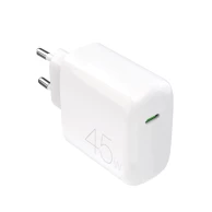 PURO ProLite zidni punjač, USB-C, 45 W, bijeli