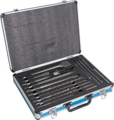 MAKITA Set SDS-Plus svrdala i dlijeta 18-dijelni D-71196