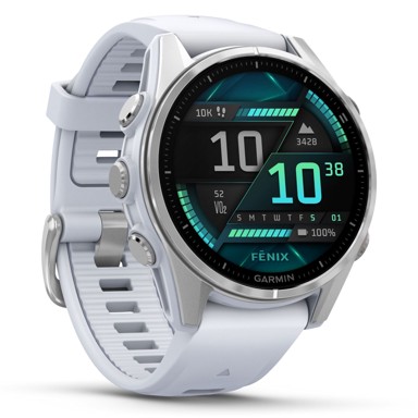 GARMIN Pametni sat Fenix 8, 43mm, srebrni