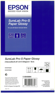 EPSON Sjajni papir 1x2 SureLab Pro-S A4 x 65 m 252 g
