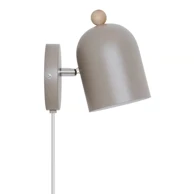 GASTON Zidna lampa, svijetlosmeđa, E27